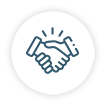 Clipart of a handshake.